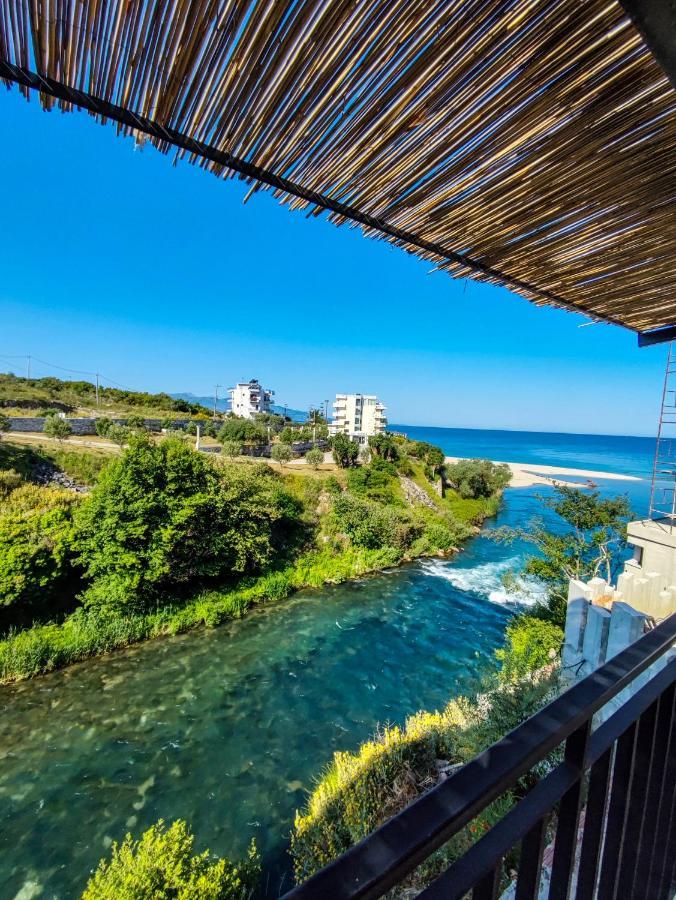 El Rio Apartments Sarande Bagian luar foto