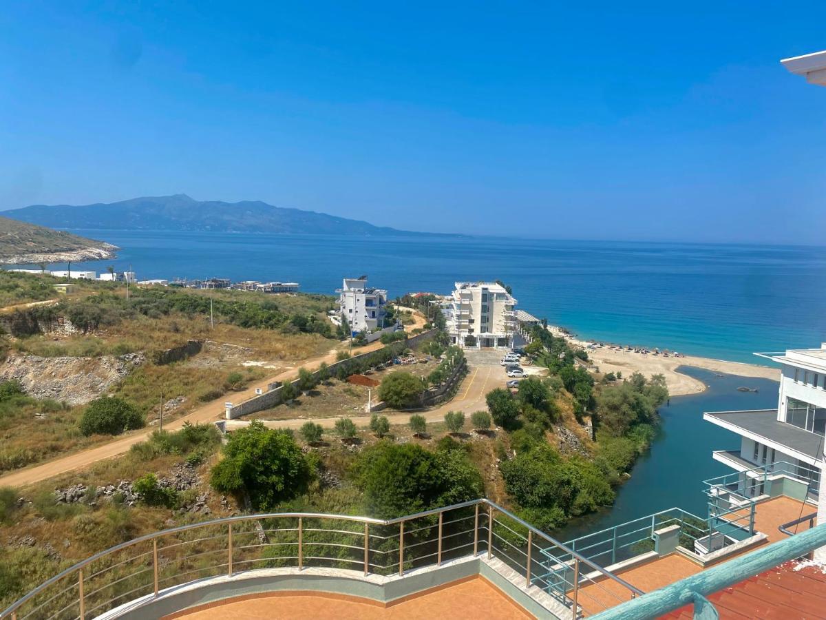 El Rio Apartments Sarande Bagian luar foto